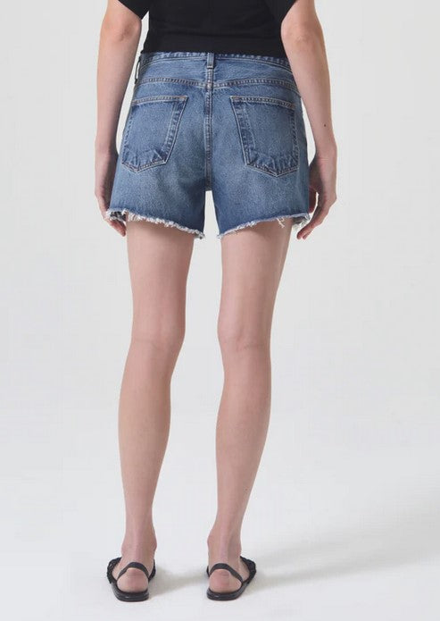 Agolde Parker Long (Organic) Shorts - Ruin