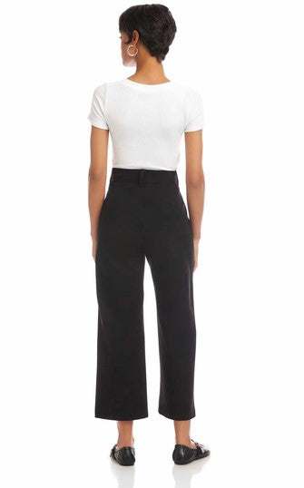Fifteen Twenty Rylee Crop Pants - Black