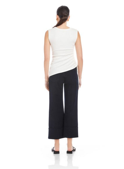 Fifteen Twenty Side Shired Tank - White