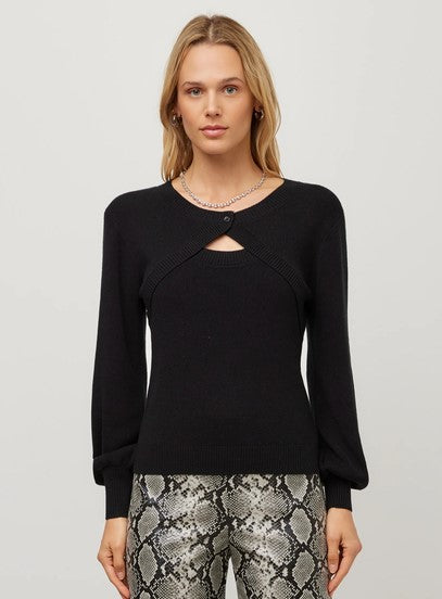 Fifteen Twenty Amelia Top - Black