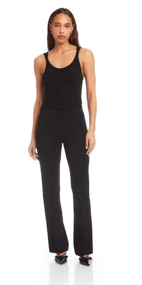 Fifteen Twenty City Bootcut Pants - Black