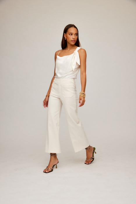 Fifteen Twenty Cillia Pant - Ecru