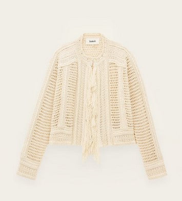Ba&sh Bianca Knit Cardigan - Ecru