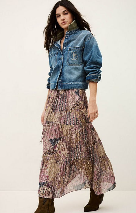 Ba&sh Pitsy Skirt - Rose