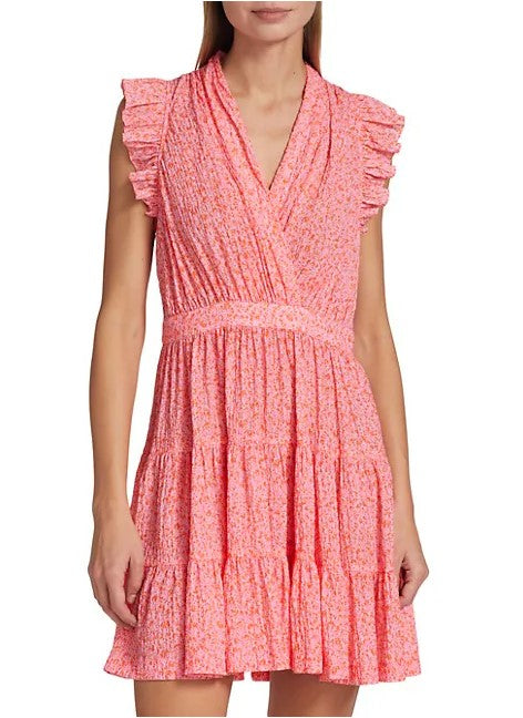 Cinq a Sept Nanci Dress - Pink Print