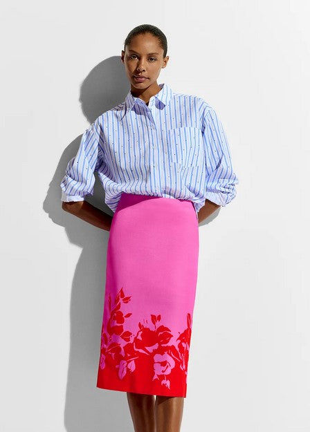 Essential Antwerp Floral Skirt - Pink/Red