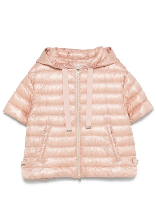 Herno Short Sleeve Hooded Jacket - Rossa