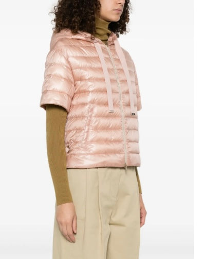 Herno Short Sleeve Hooded Jacket - Rossa