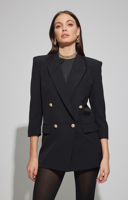 Generation Love Max Crepe Blazer - Black