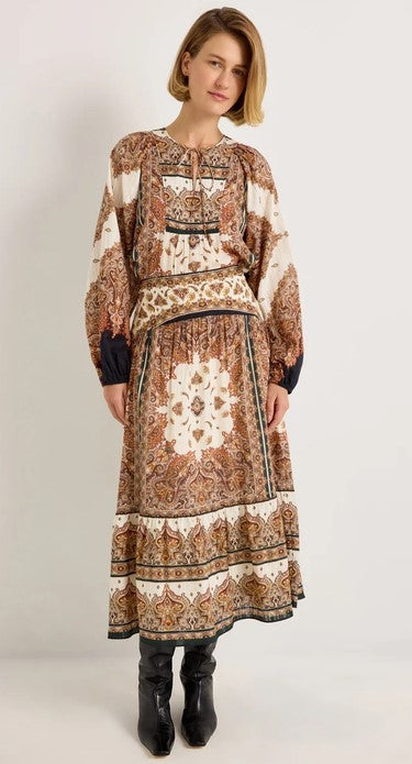 Marie Oliver Holland Skirt - Harvest
