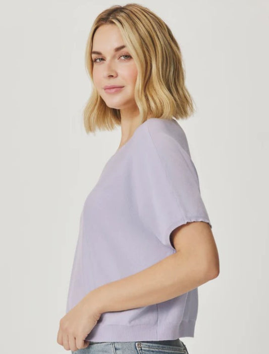 Splendid Christa Tee - Lavender