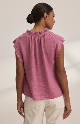 Velvet Semira Top - Beet