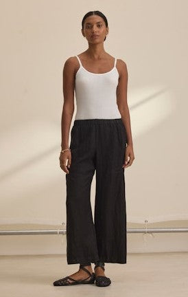 Velvet Lola Pants - Black
