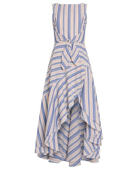 Amanda Uprichard Casella Dress - Myers Stripe