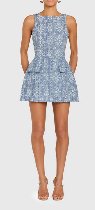Amanda Uprichard Clarissa Romper - Aero Print