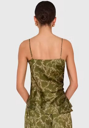 Amanda Uprichard Maci Top - Christina Print