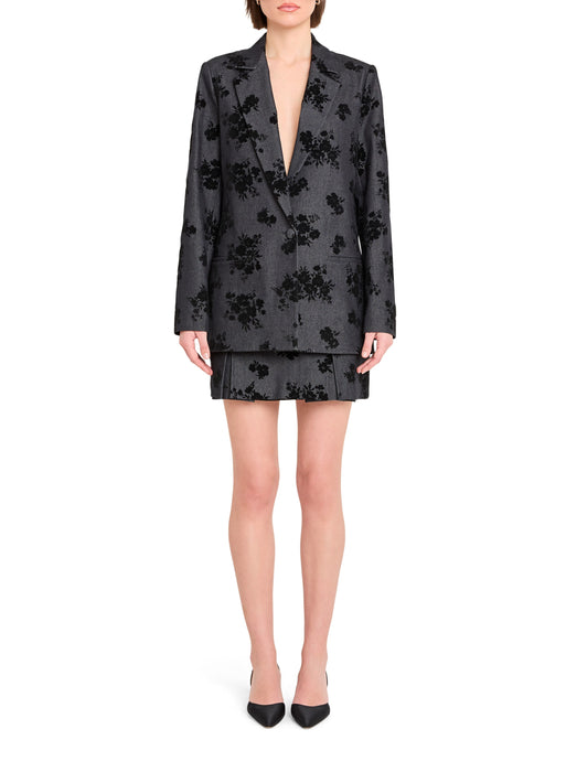 Amanda Uprichard Grady Blazer - Indigo