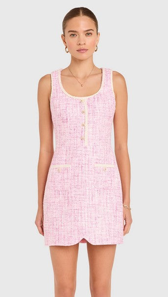 Amanda Uprichard Caligirl Dress - Pink