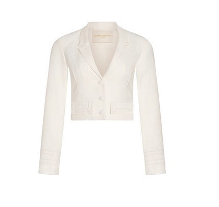Amanda Uprichard Courtney Jacket - Ivory
