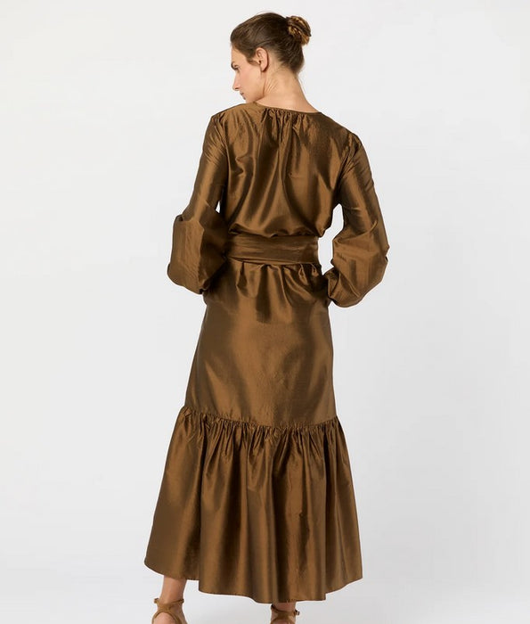 Ann Mashburn Aba Maxi Dress - Copper