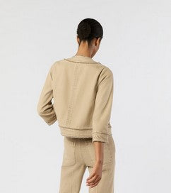 Ann MAshburn KiKi Jacket - Khaki Canvas