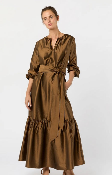 Ann Mashburn Aba Maxi Dress - Copper