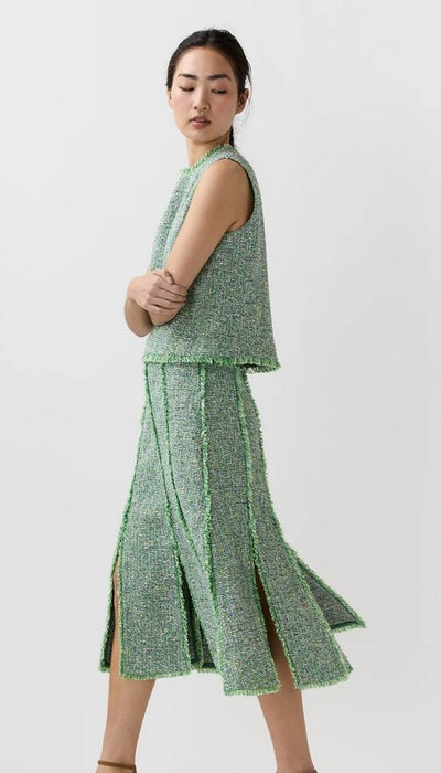 Ann Mashburn Kyle Skirt - Grass Multi