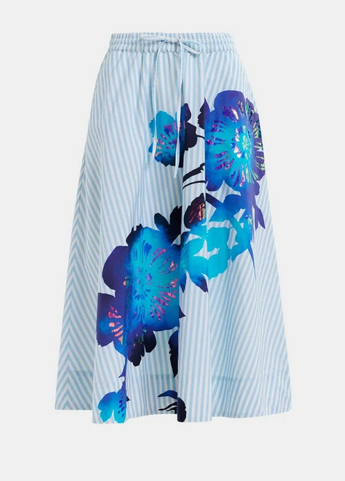 Essentiel Antwerp Hemini Foil Print Skirt - Puerta Vallata
