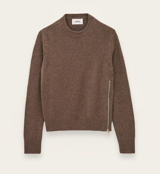 Ba&sh Cheyla Cashmere Sweater - Brown