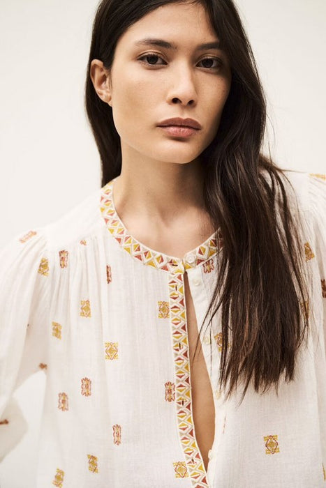 Ba&sh Daphne Blouse - Ecru