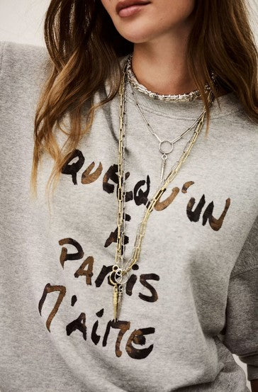 Ba&sh Brice Sweatshirt - Grey