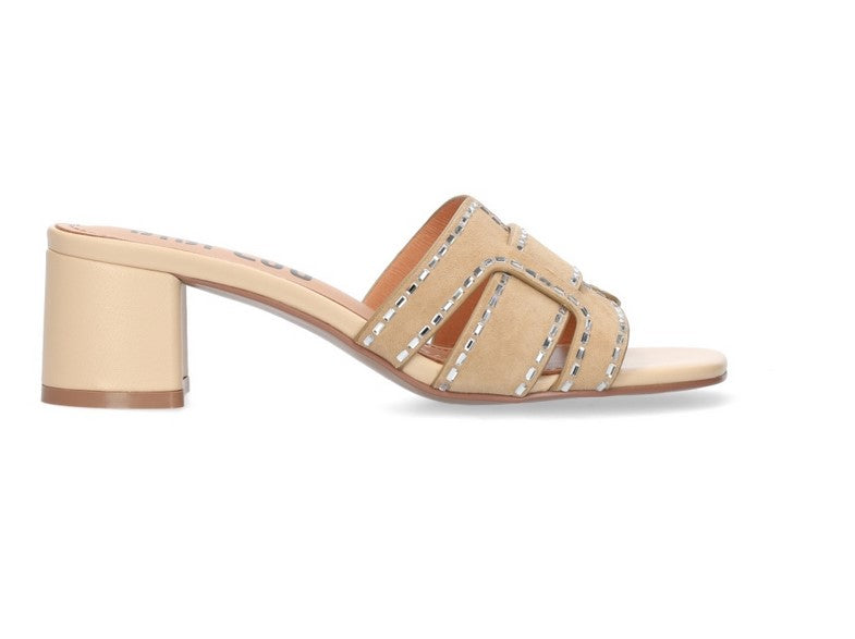 Bibi Lou Holly Heeled Sandals - Beige