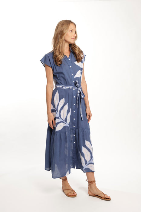 Bindu Ines Dress - Navy
