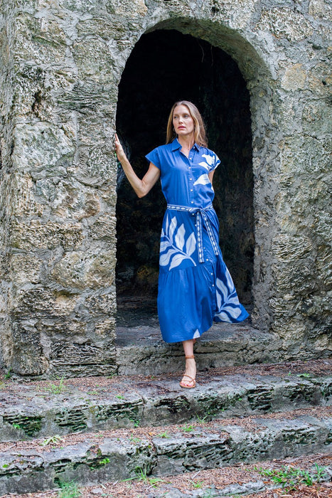 Bindu Ines Dress - Navy