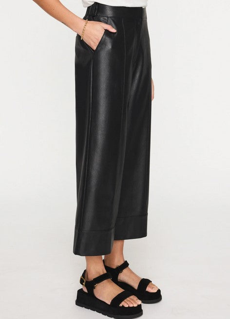 Brochu Walker Odele Cropped Pant - Black Onyx