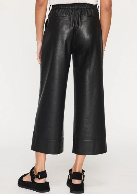 Brochu Walker Odele Cropped Pant - Black Onyx