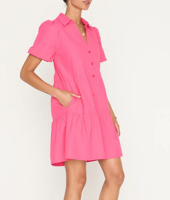 Brochu Walker Havana Mini Dress - Pink