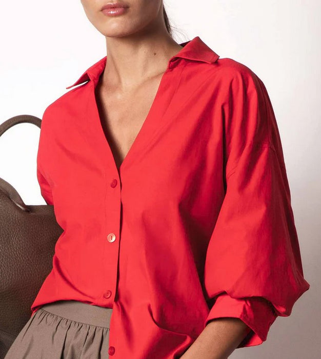 Brochu Walker Kate Shirt - Poppy