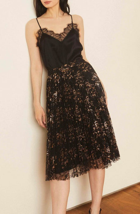Caballero Mia Gold Dust Lace Skirt - Dust Lace