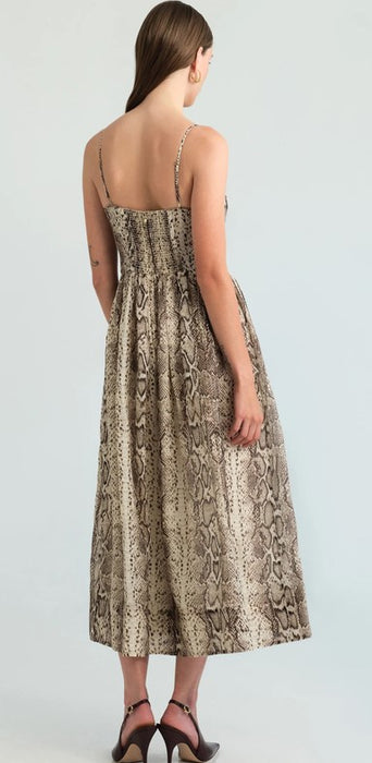 Cara Cara NYC Alba Dress - Classic Snake Grey