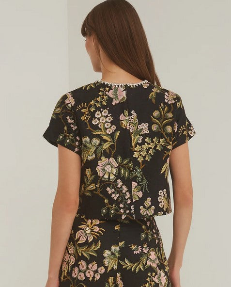 Cara Cara NYC Hudson Top - Clover Black