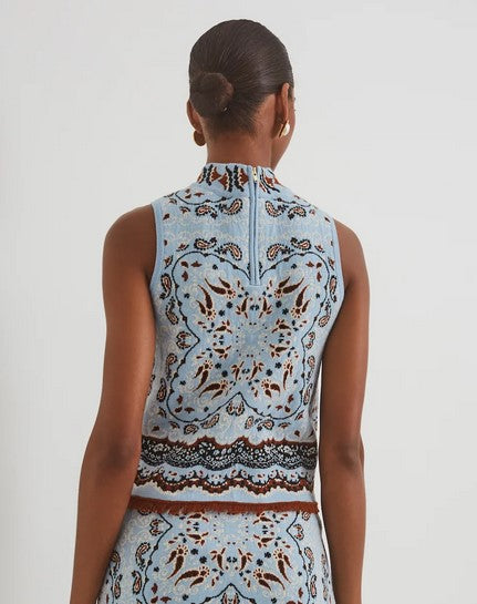 Cara Cara NYC Julissa Top - Paisley Scarf