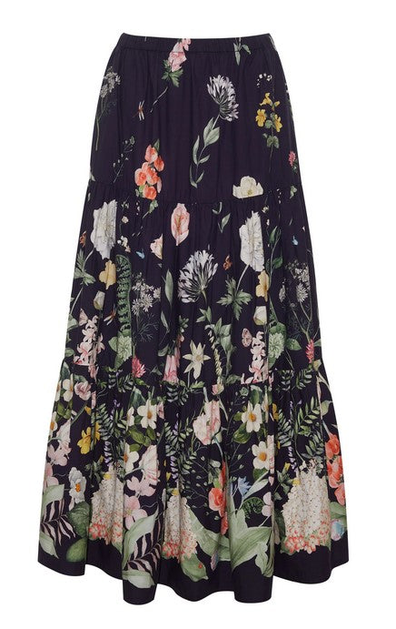 Cara Cara NYC Melanie Skirt - Bloomsfield Navy