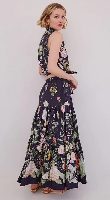 Cara Cara NYC Melanie Skirt - Bloomsfield Navy