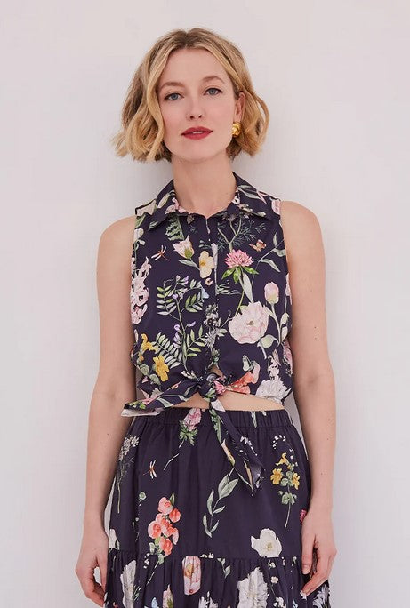 Cara Cara NYC Highland Top - Bloomsfield Navy