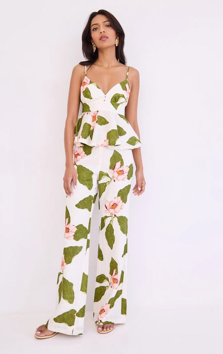 Cara Cara NYC Sunflower Pant - Lotus Ivory