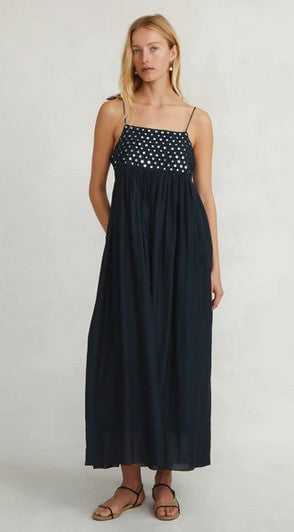 Chan Luu Sahara Dress - Navy