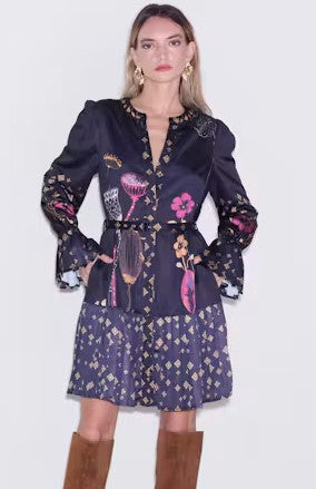 Ciebon Dakota Dress - Black Multi