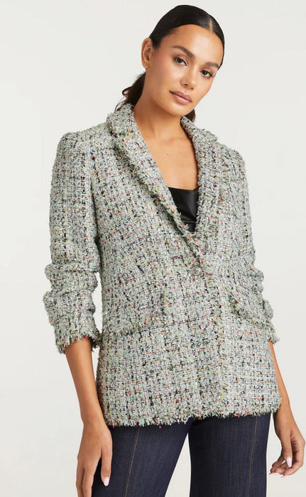 Cinq a Sept Anya Boucle Khloe Blazer - Patina Multi
