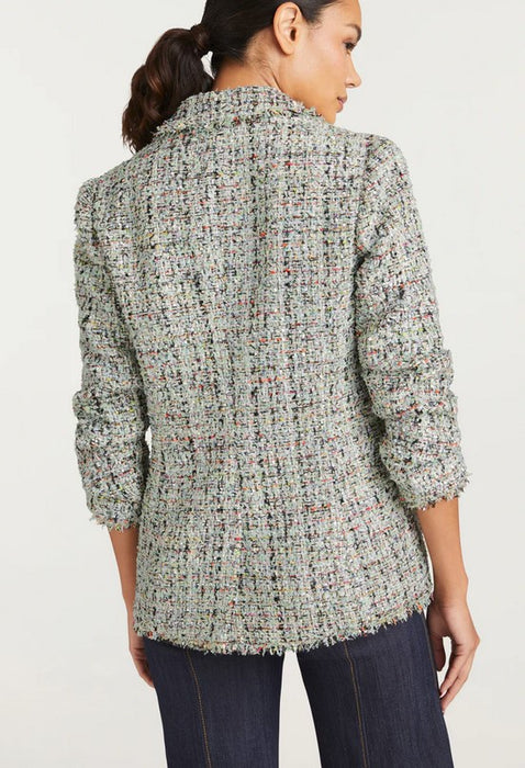 Cinq a Sept Anya Boucle Khloe Blazer - Patina Multi